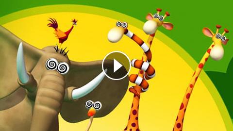 Gazoon: The Snake Charming | Funny Animals Cartoons Compilation for Kids  Babies HooplaKidzTV