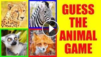 Guess the WILD Animal Sound | Listening Game for Kids, Preschoolers and  Kindergarten